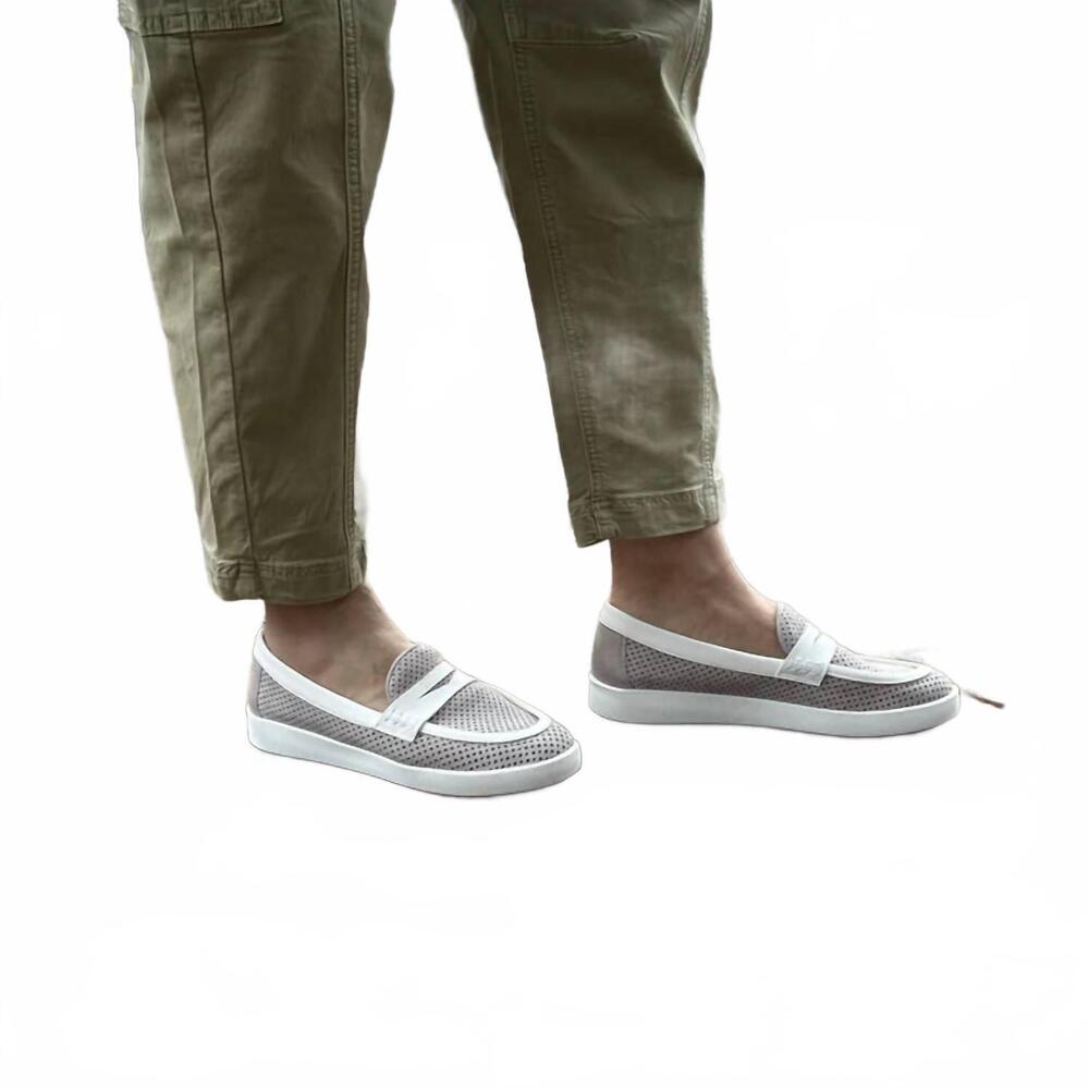 NEW SOFTWAVES women's raina perforated loafer in koala